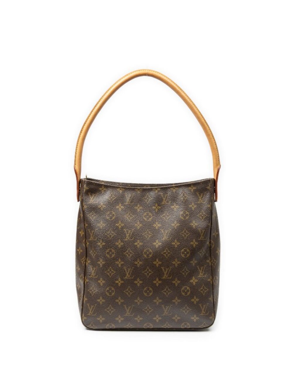 Louis Vuitton Looping Brown Monogram Canvas Shoulder Bag